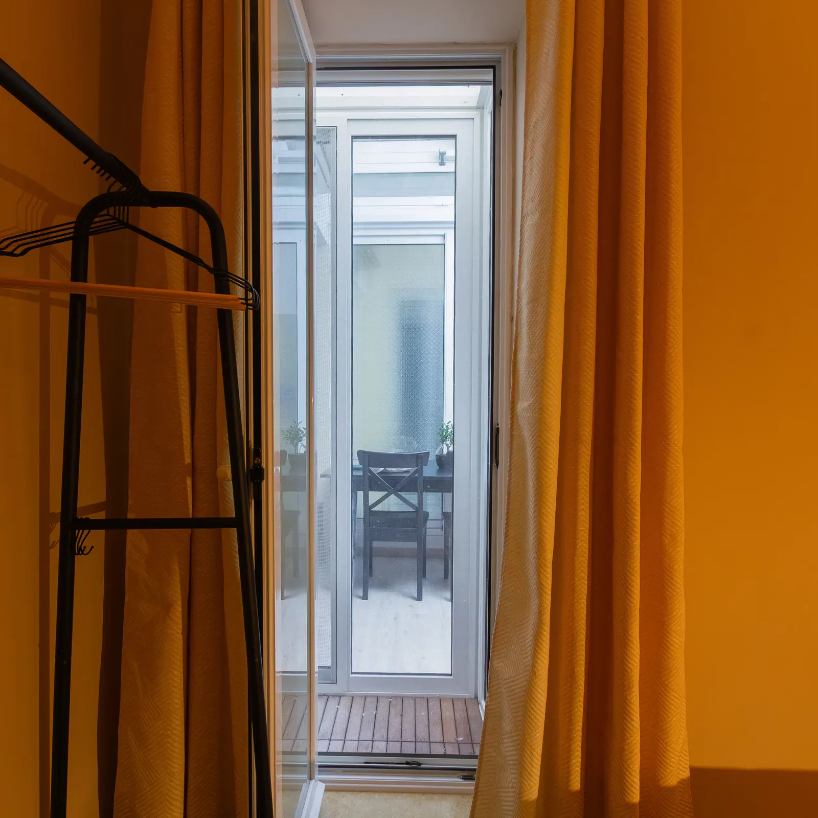 Doors through to the terrace