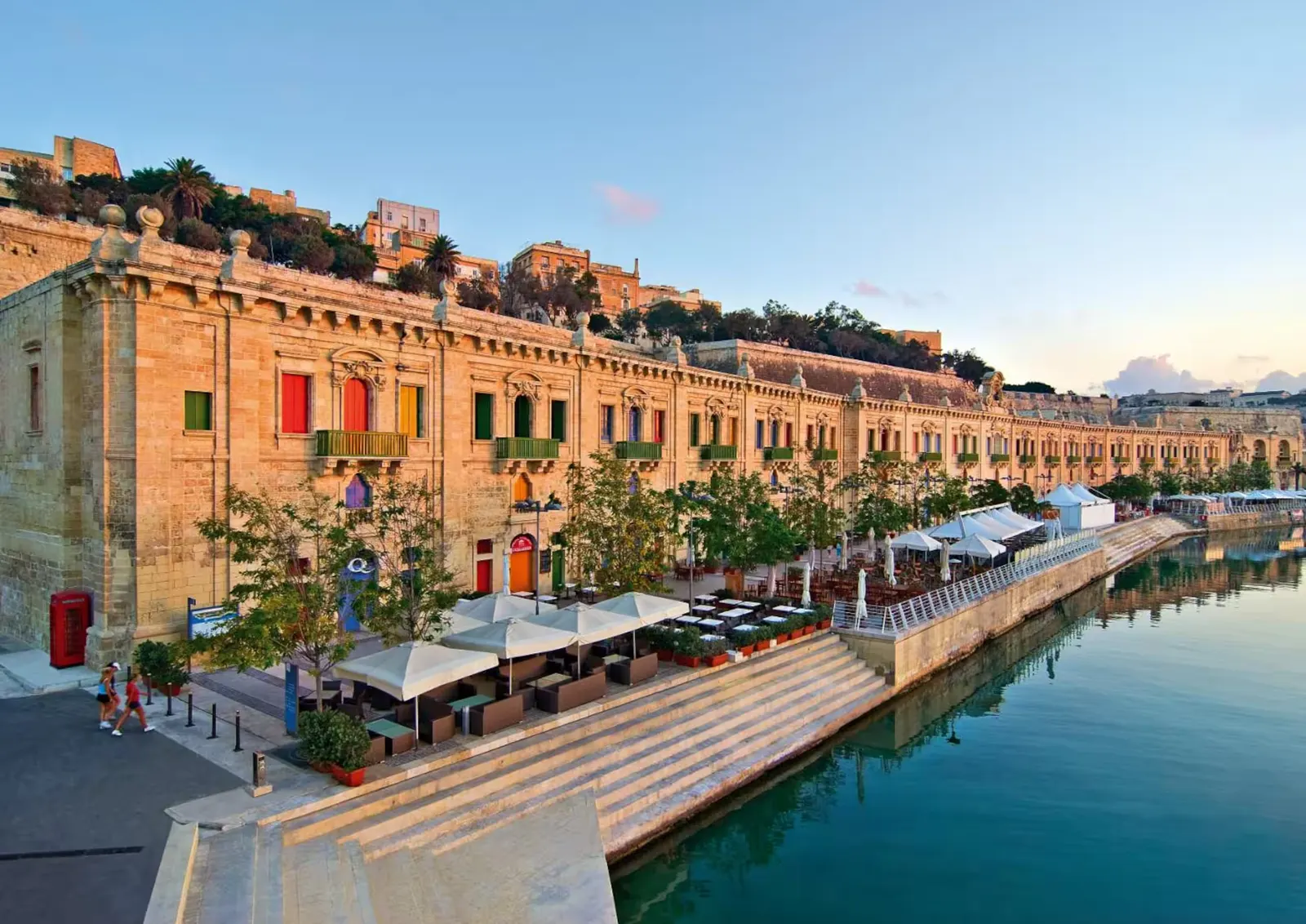 Valletta Waterfront at the harbour